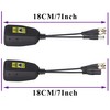 AAOTOKK Passive Video RJ45 to BNC Transceiver Transmitter HD CVI/TVI/AHD/CVBS,