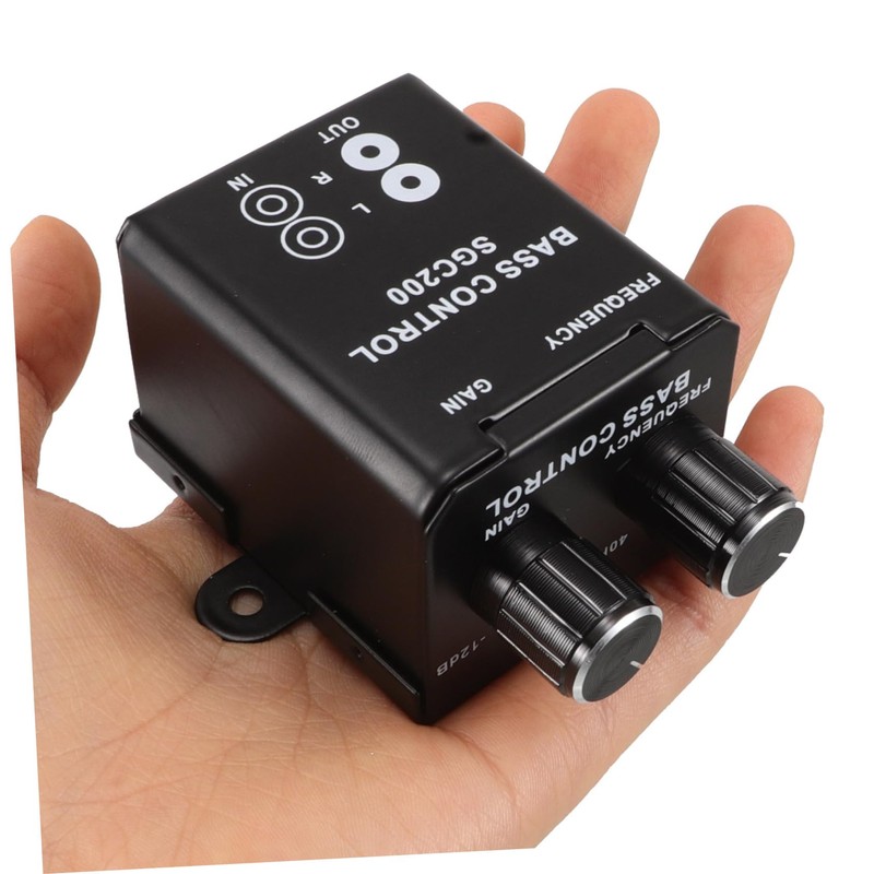 CHILDWEET Bass Knob Control for Car Audio Systems Audio Level