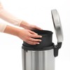 Brabantia Pedal Bin with Plastic Inner Bucket Steel