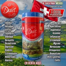 Pack 2 Bolsas Dulet Lactosuero Suizo Elige Sabor Fresa 450gr