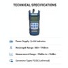FIBAsource Optical Power Meter with Backlit LCD Display, FC/SC Connector,