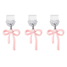 CIATBYYJ 3Pcs Charms for Kindle, Pink Bow Dust Plug Charm Compatible with Kindle & Phone Type C Charging Ports, Cute Kindles Accessories Charm Coquette Gift for Friends, Lover, Women