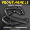 KATUR Front Grab Handle Grab Bar Compatible with Jeep Wrangler