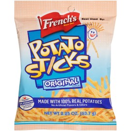 French's Original Potato Sticks, 2.25 OZ (Pack of 12)