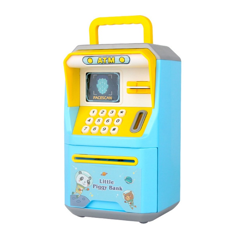 Mini Bank ATM Machine Simulation Face Recognition ATM Machine Money
