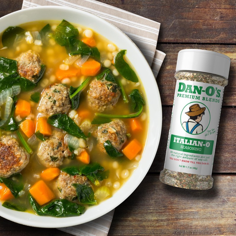 Dan-O's Italian-O Seasoning, 1.7 oz Bottle, Italian Seasoning for Pasta,
