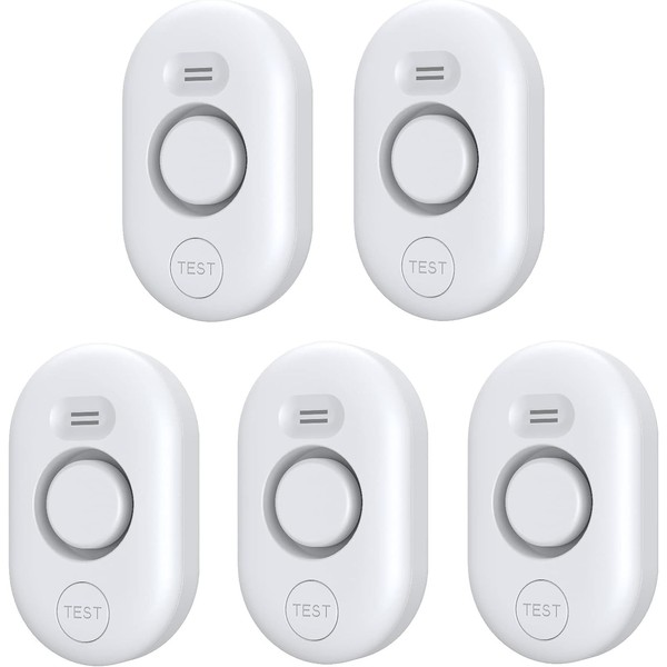 5 Pack Water Leak Detectors for Home, 100dB Water Sensor