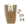 12 Invitation Cards for 5th Children's Birthday Digger Construction Site