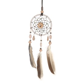 Dekaim Dream Catcher,Handmade Feather Wall Hanging Ornament,Creative Handmade Dream Catcher, with Feather Shells Car Pendant Hanging Decoration