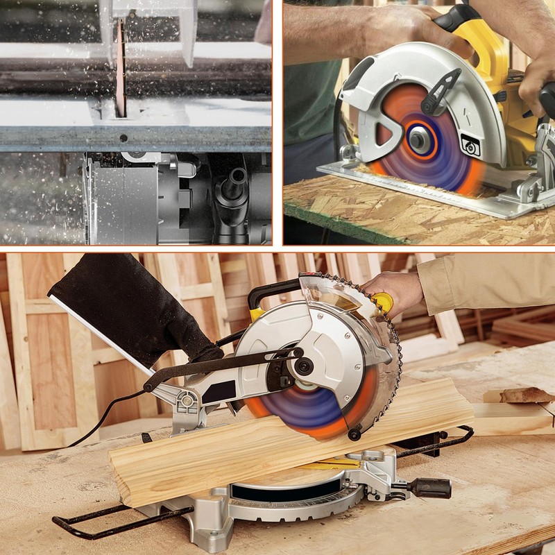 LOONPON 10 Inch Woodworking Saw Blade,5/8" Arbor,60 Teeth Professional Carbide-Tipped