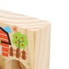 Baby Carrot Harvest Game Wooden Carrots Shape Sorting Matching Puzzle