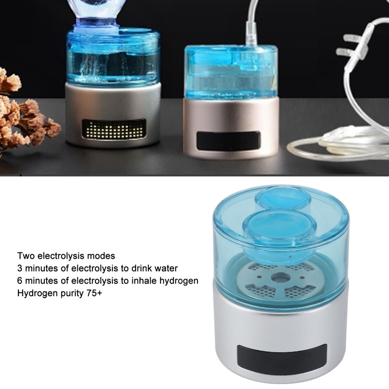 Hydrogen Water Bottle 600‑1600ppb USB Rechargeable Waterproof 50ml Portable Hydrogen