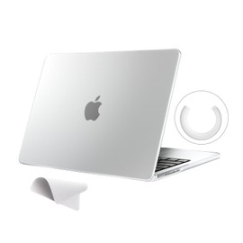 eleger Non-rigid Case compatible with Macbook Pro 16 inch M4 M3 M2 M1 Pro/Max A3403 A3186 A2991 A2780 A2485, 2024 2023 2021 Release, Anti-cracking Shell Cover, Matte Clear