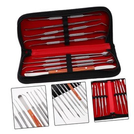 BESPORTBLE Stainless Steel Sculpting Tools Set for Pottery and Polymer Clay - Including Wax Carver Tools and Carrying Case - Ideal for Beginners and Artists