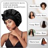 Gorro de Dormir de Seda para El Cabello Largo Bonnet