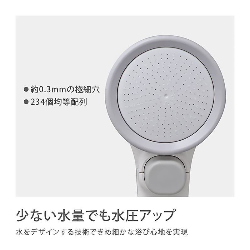 takagi Kimochii Shower Pita WT Water-saving/ Low water pressure Hook