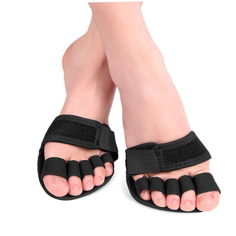 minkissy 1 Pair Yoga Socks Breathable Half Insoles Comfortable Dance