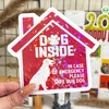 (3Pcs) Dog Inside Fire Sticker, Dog Inside in Case of