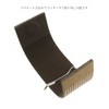 VINGTAINE H7529-GY Magnetic Studded Hair Cuff, Wrap One, Pony Hook,