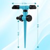 Proxima Direct 2 Pack Yard Sprinkler 360° Rotating Lawn Sprinkler