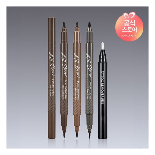 Clio Kill Brow Dual Tattoo Pen Planning Set: Tattoo Pen
