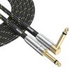 FEMORO Guitar Cables 10 ft 2 Pack, Instrument Cable Electric