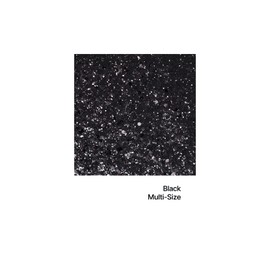 Hemway Ultra Sparkle Glitter - Multi-Size Chunky Fine Cosmetic Glitter Mix for Body Face Hair Eye Nail Art Festival, Crafts for Tumbler Resin Decorations - Black - 100g / 3.5oz