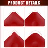 5Pcs Pan Scrapers Plastic Scraper Tool Easy Clean Non-Sticky Flexible