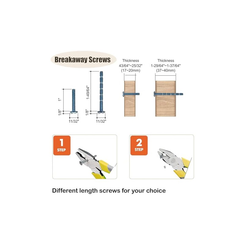 Coinkoly 10 Pack Champagne Bronze Cabinet Pulls 160MM Hole Centers