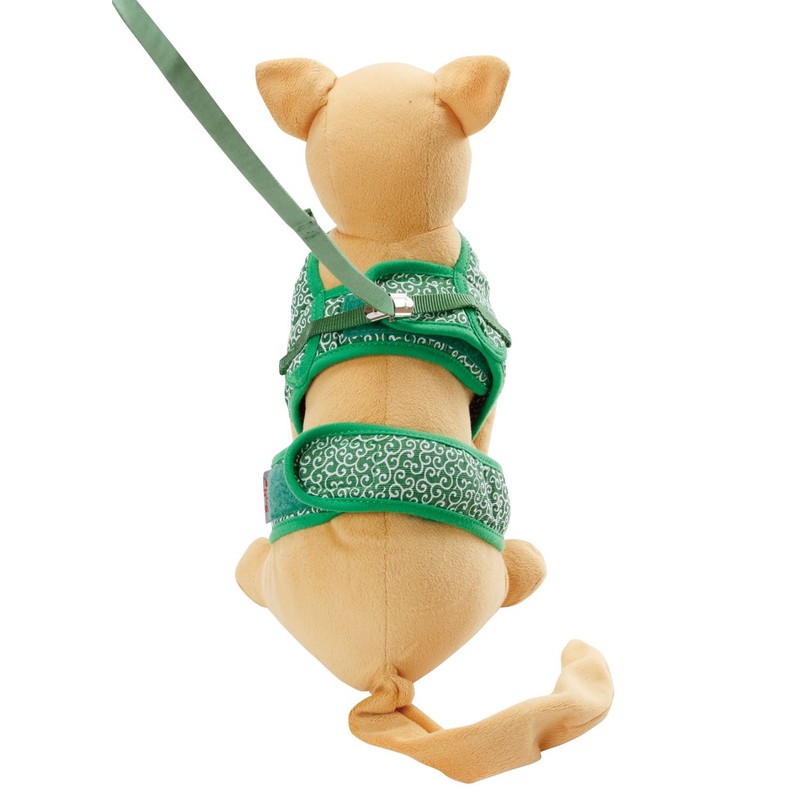 Petio Cat Komachi Soft Harness Lead, Arabesque, Medium