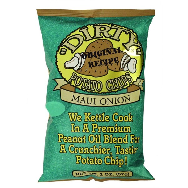 Dirty Kettle Chips, Maui Onion, 2 oz., 25 Count