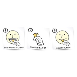 Beelife, 100% Pure, Raw and Unfiltered Honey Sachets - 10 Units - 12 Pack