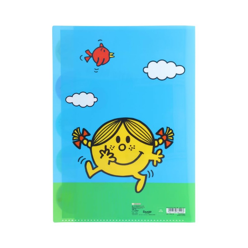 Sunstar Stationery Mr. Men & Little Miss Clear File, 5