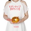 Good Luck Roto Golden Pig Piggy Bank Modern Type (Medium)