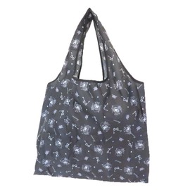 K-Company CPEB2-KU-BK Eco Bag with Pockets, Black, H22.4 x W16.5 x Depth 5.5 inches (57 x 42 x 14 cm)