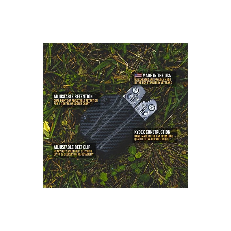 Clip & Carry Kydex Multitool Sheath for the Gerber Truss