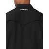 Wrangler Men's Performance Classic Fit Snap Shirt, Stretch Limo, Small