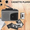 Portable Cassette Player ABS Cassette to MP3 Converter AM FM