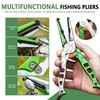 Fishing Pliers Saltwater, Multi-Function Split Ring Pliers, Fish Hook Remover