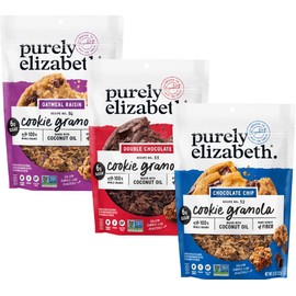 Purely Elizabeth Cookie Granola, Variety Pack, Gluten-Free, Non-GMO 11oz Bags