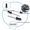 BESTYCHAO 100pcs Aluminium Blind Rivet 4mm x 10mm, Open End