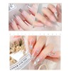 EBANKU Clear Acrylic Nail Powder, Long Lasting 3D Fingernail Carving