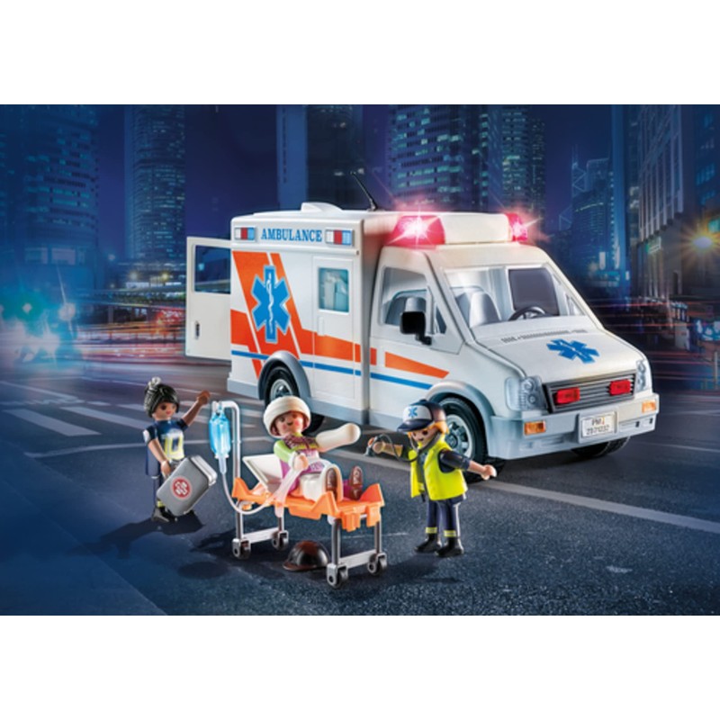 PLAYMOBIL Ambulance - 2023 Version, Multi-Colour, 71232