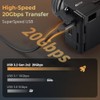 SMALLRIG Cable de datos USB C a USB C 1.97