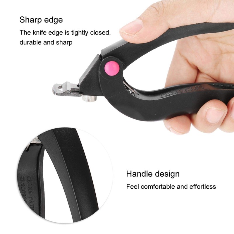 Nail Art Clipper Nail Scissors False Nail Tip Cutter Professional