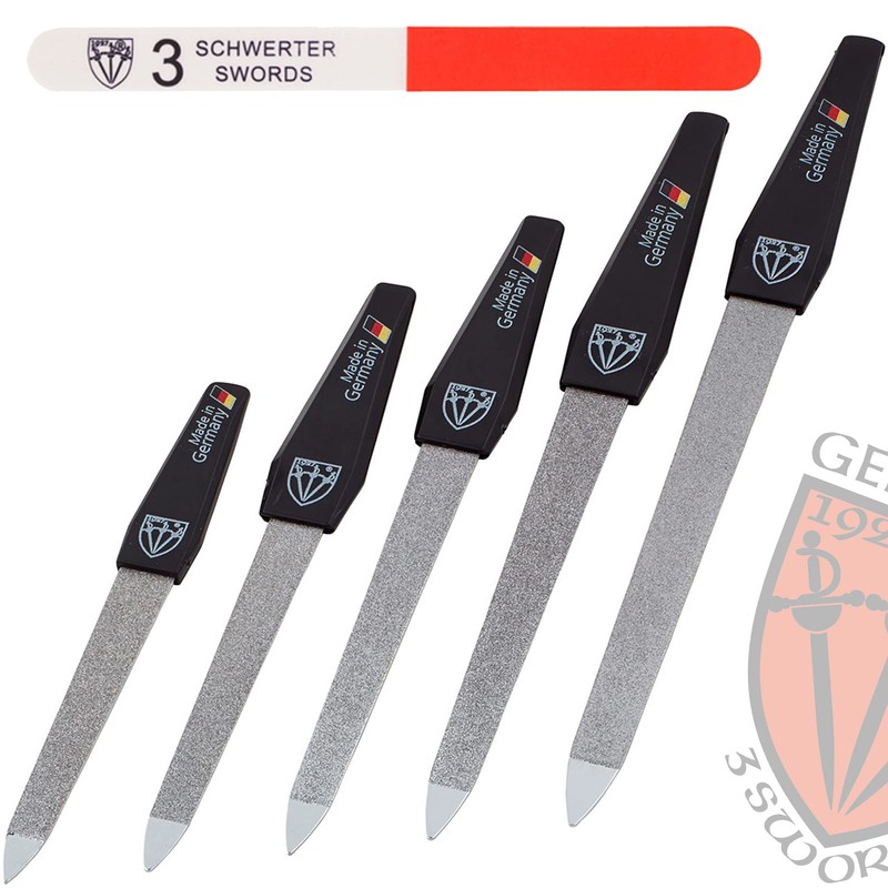 DREI SCHWERTER Set of 5 Nail Files Sapphire Nail Files