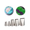 Basketweave Piping Tip for Stripes, Ribbons, Rows, Woven Designs on