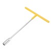sourcing map T-Handle Metric Socket Wrench 11mm High Carbon Steel