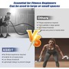 Konbison Battle Ropes for Home Gym Heavy Exercise Training Workout,