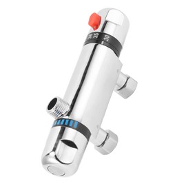 Thermostatic Mixer Valve, Stainless Steel Wide Application DN15 Temperature Control Valve for Bathroom